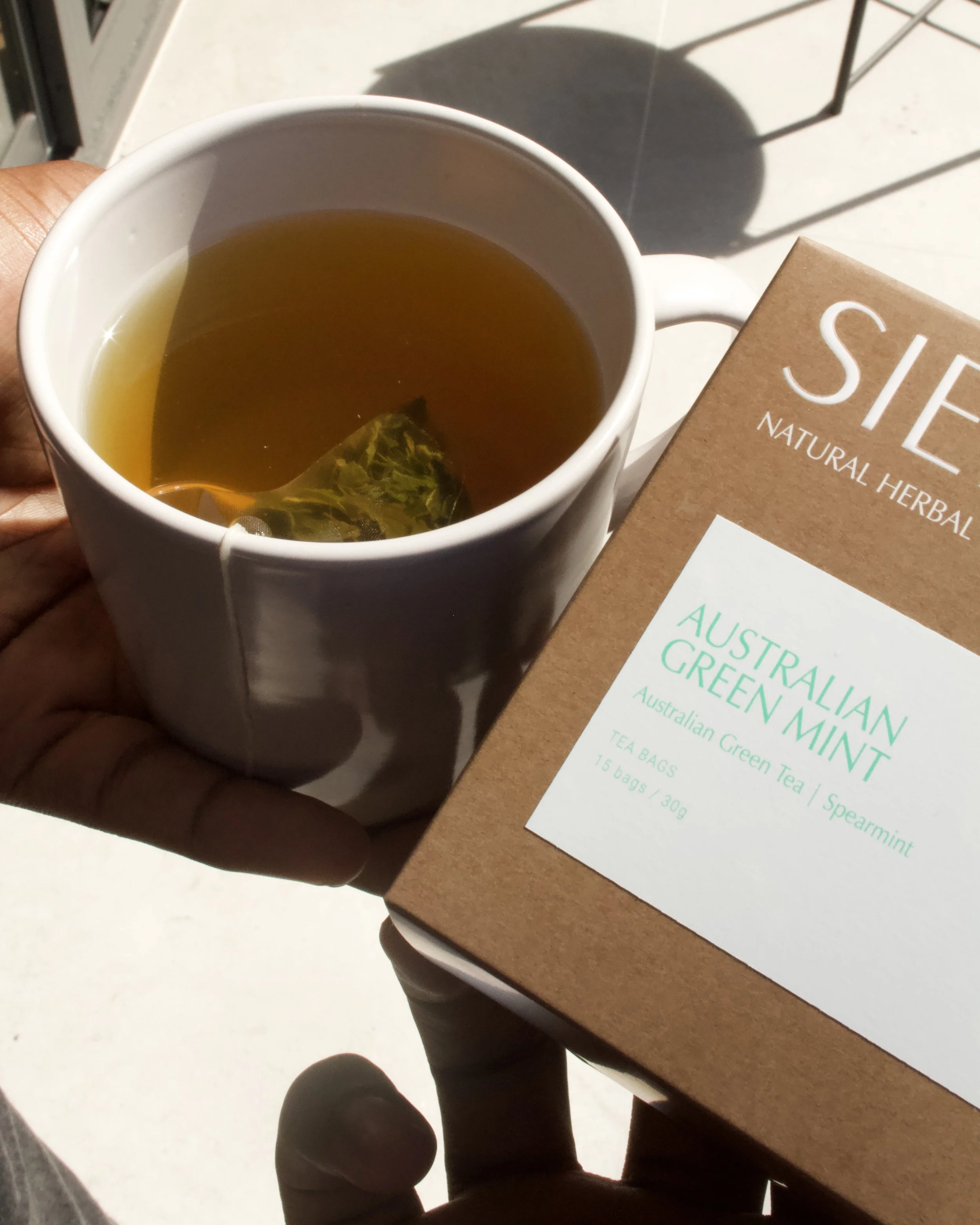 AUSTRALIAN GREEN MINT | Green tea, spearmint and eucalyptus