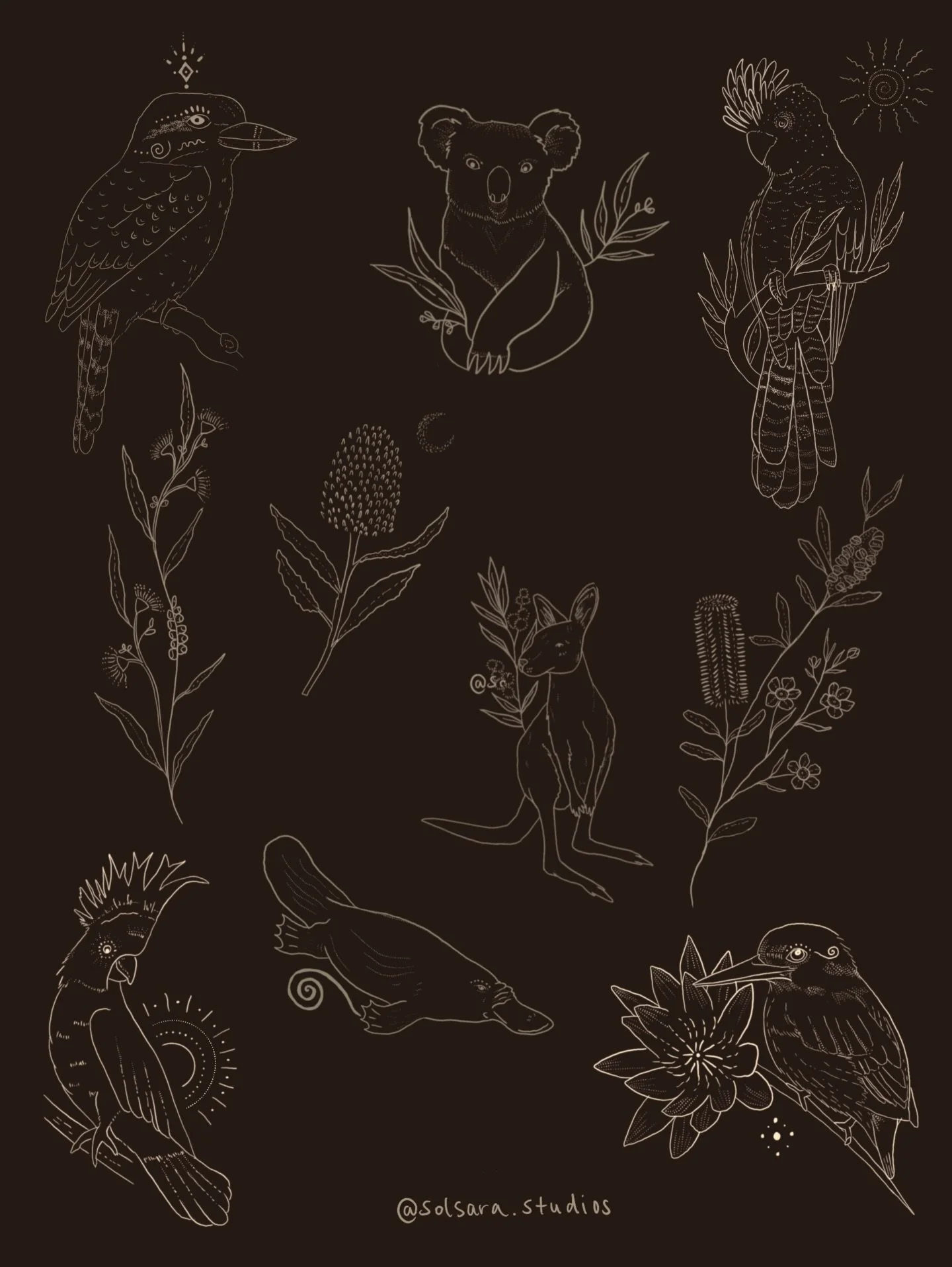 Some native Australian favourites of mine 🪶🤎🌿

These hand poke designs have been created with intention and are available to claim to be booked for when my Autumn books open this Friday at 6pm ✨💌

Which one is your favourite? 🤍