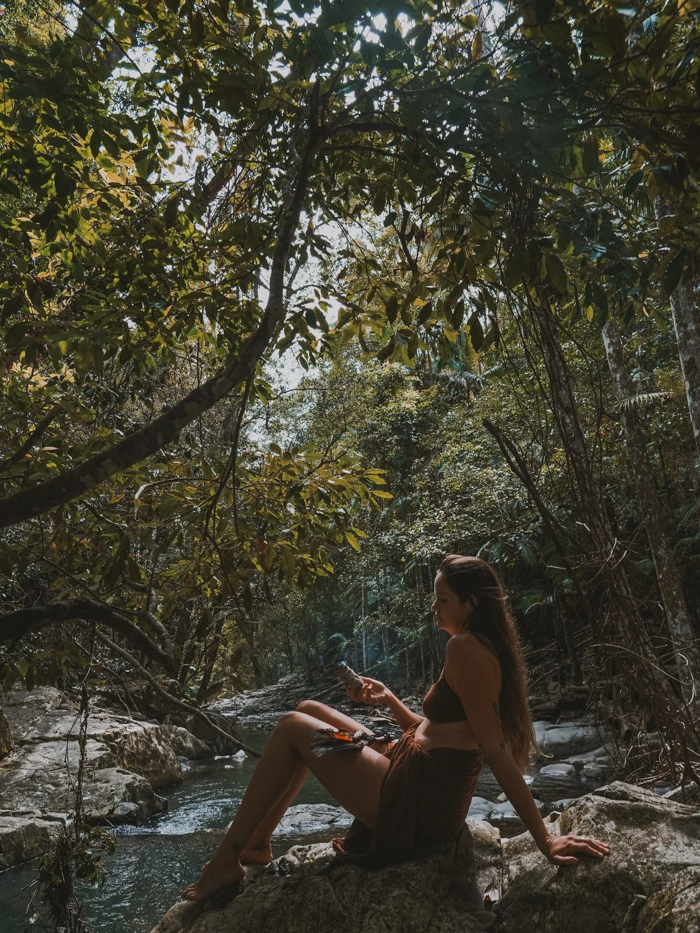 Returning to nature has always been part of my healing. 🌿The rocks, the flowing water, the trees&hellip; something in my body softens here. The earth has a way of holding you, of reminding you to slow down, breathe, and return to yourself.

So much 