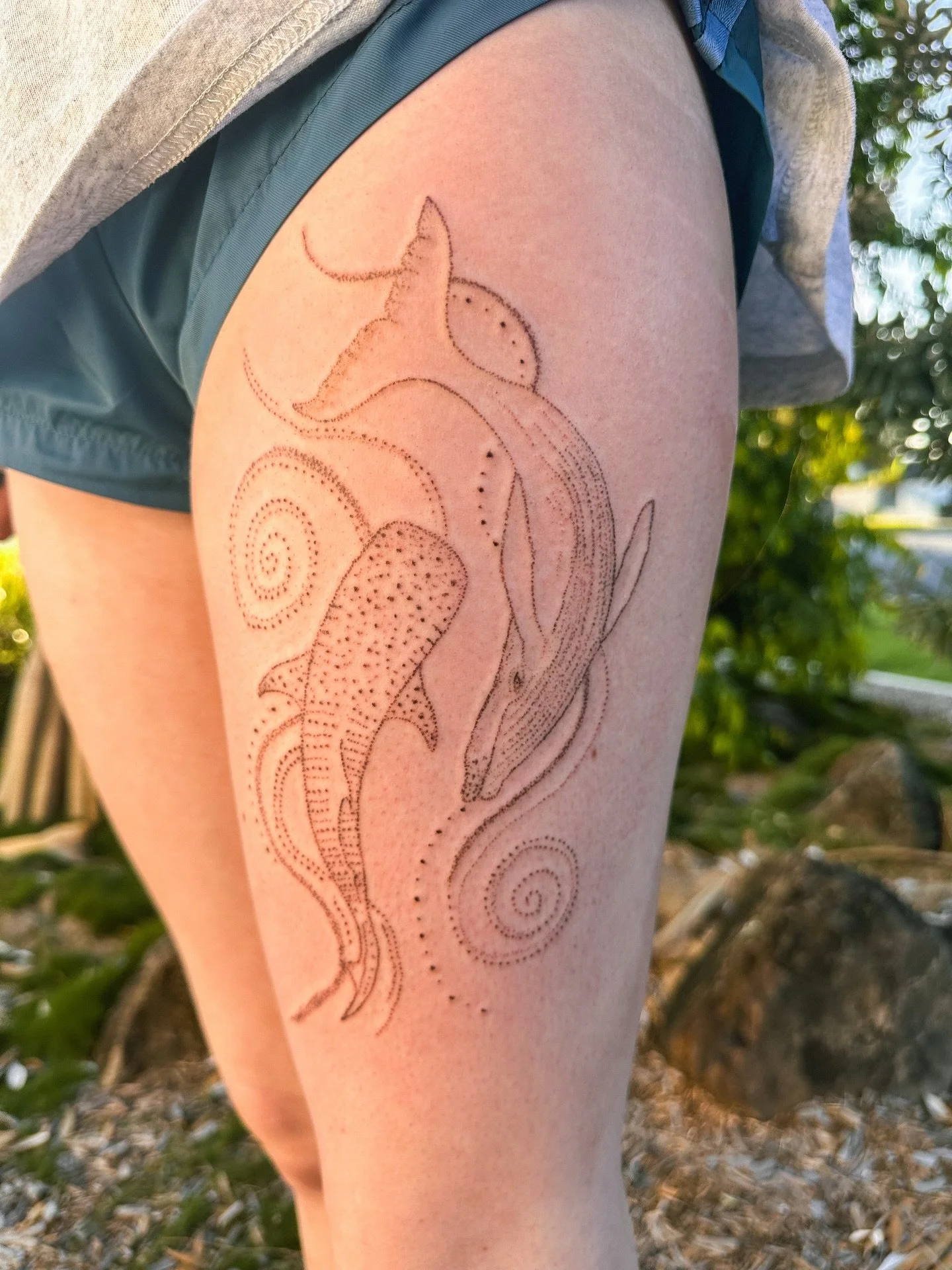 Thank you so much to Ella for trusting me with your first tattoo, and for travelling all the way from Tasmania especially for the marking, such an honour 🥹 Loved how the brown ink came out on this piece! ✨ 

Send me a message if you would like brown