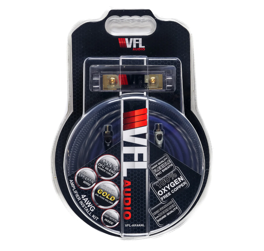 VFL 4 GAUGE AMPLIFIER KIT (OFC)