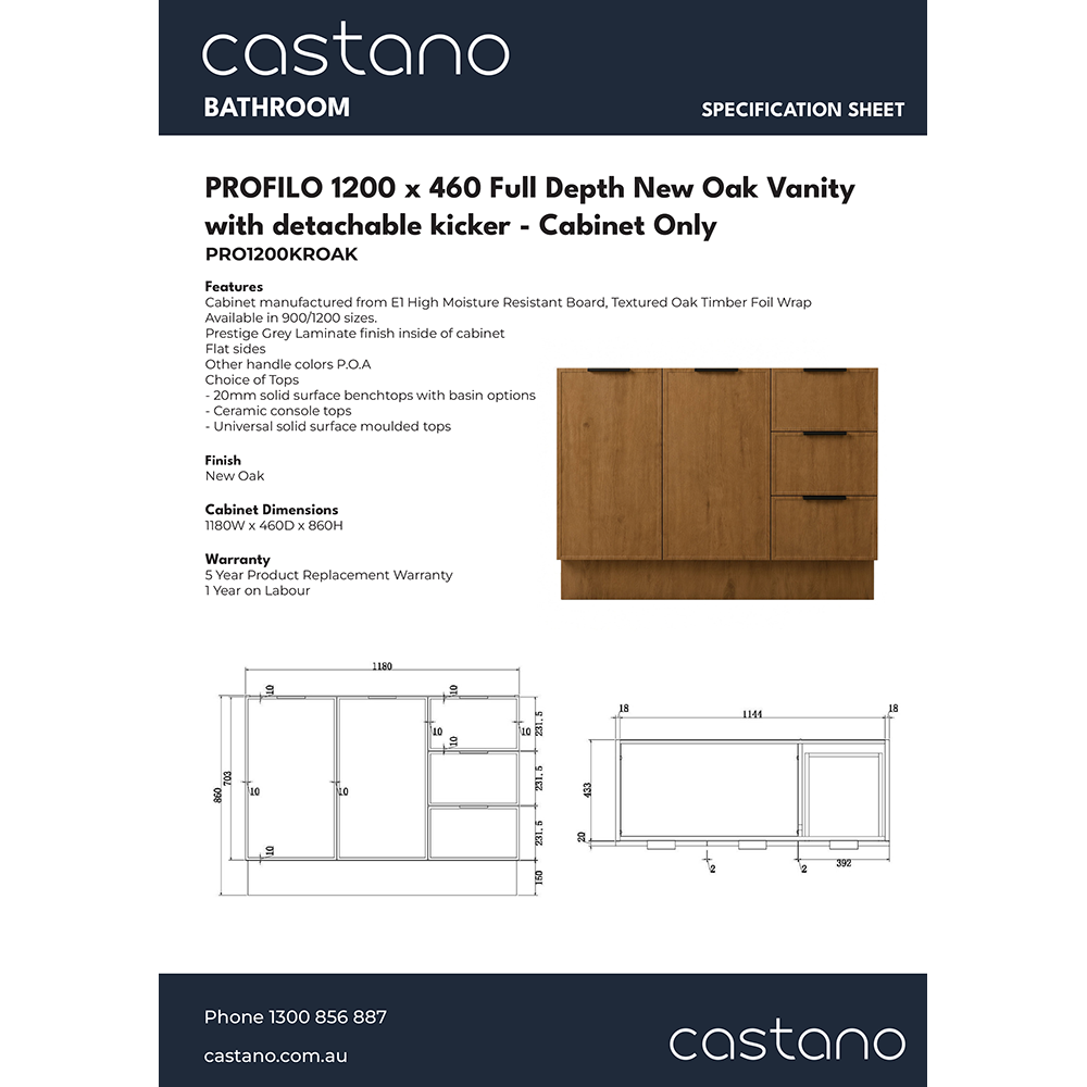 PRO1200KROAK PROFILO 1200 Full Depth Kicker Vanity Oak.png
