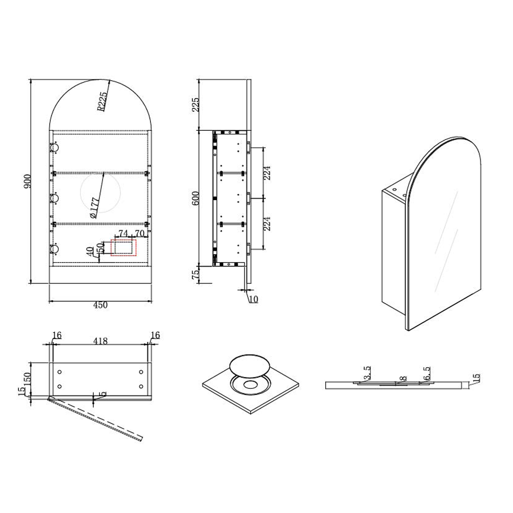 ARCMSCWH ARC Mirror Shave Cabinet.spec.png