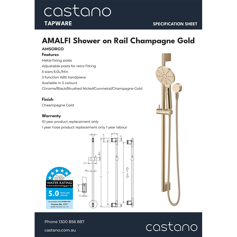 AMSORGO Amalfi Shower on Rail Champagne Gold.png