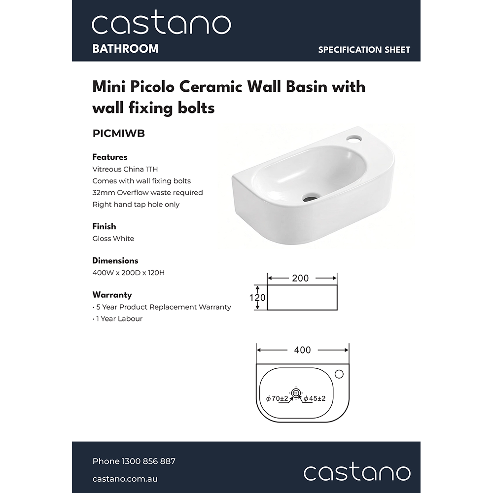 PICMIWP Mini Picolo Ceramic Wall Basin with wall brackets.png
