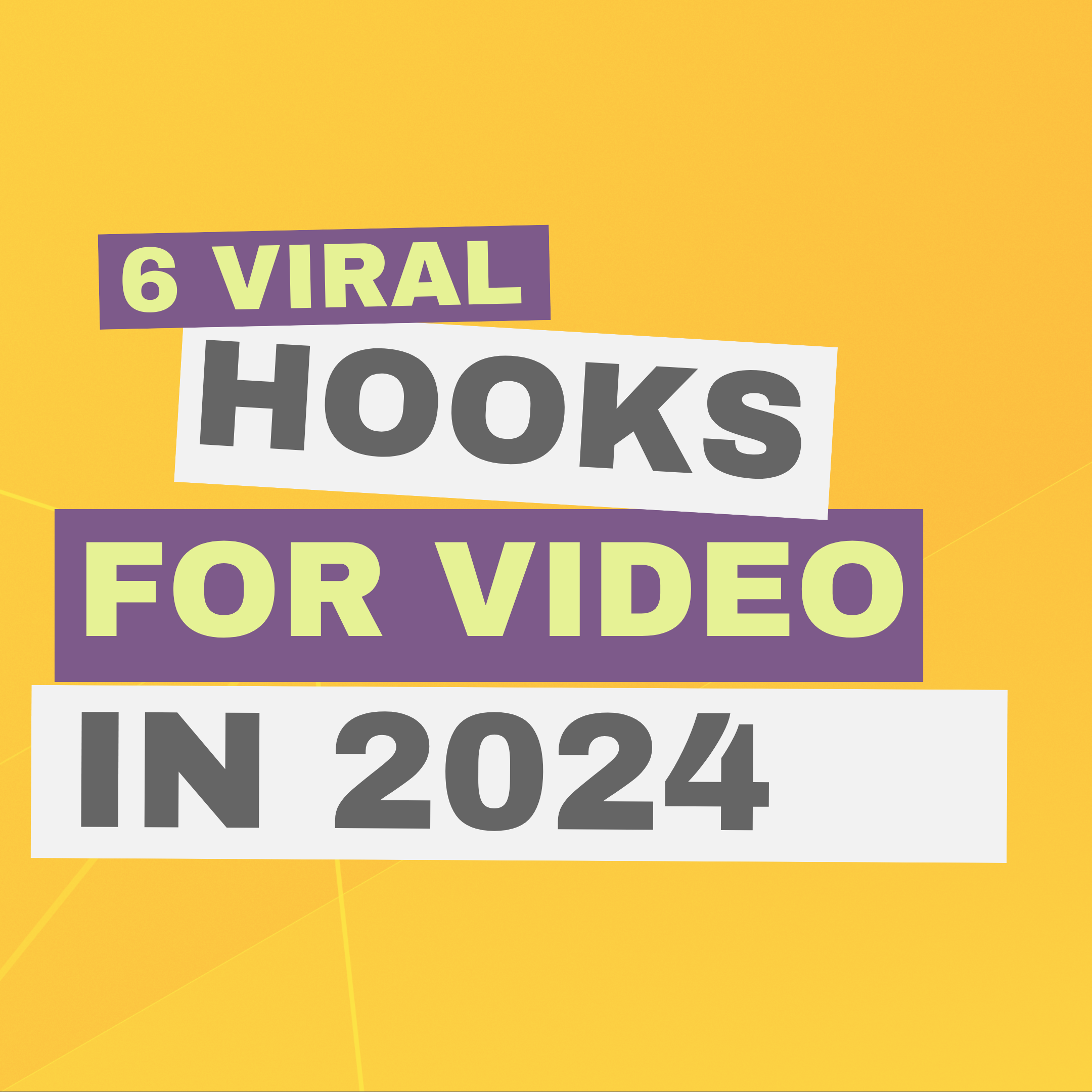 6 Viral Hooks to Start Your Videos With, in 2024