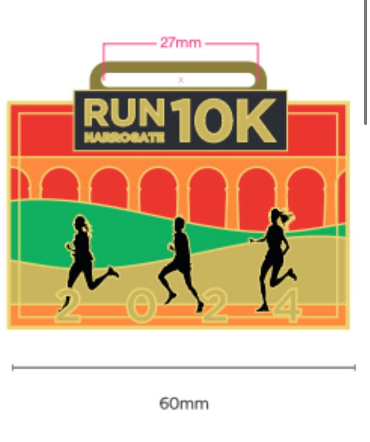 Want to get your hands on the finished version of this bad boy? Want to see it proudly hanging from your neck on the 30th June? Want a big chunky souvenir of an epic race?  Get signed up for the #runharrogate10k today!  https://racebest.com/races/uq5