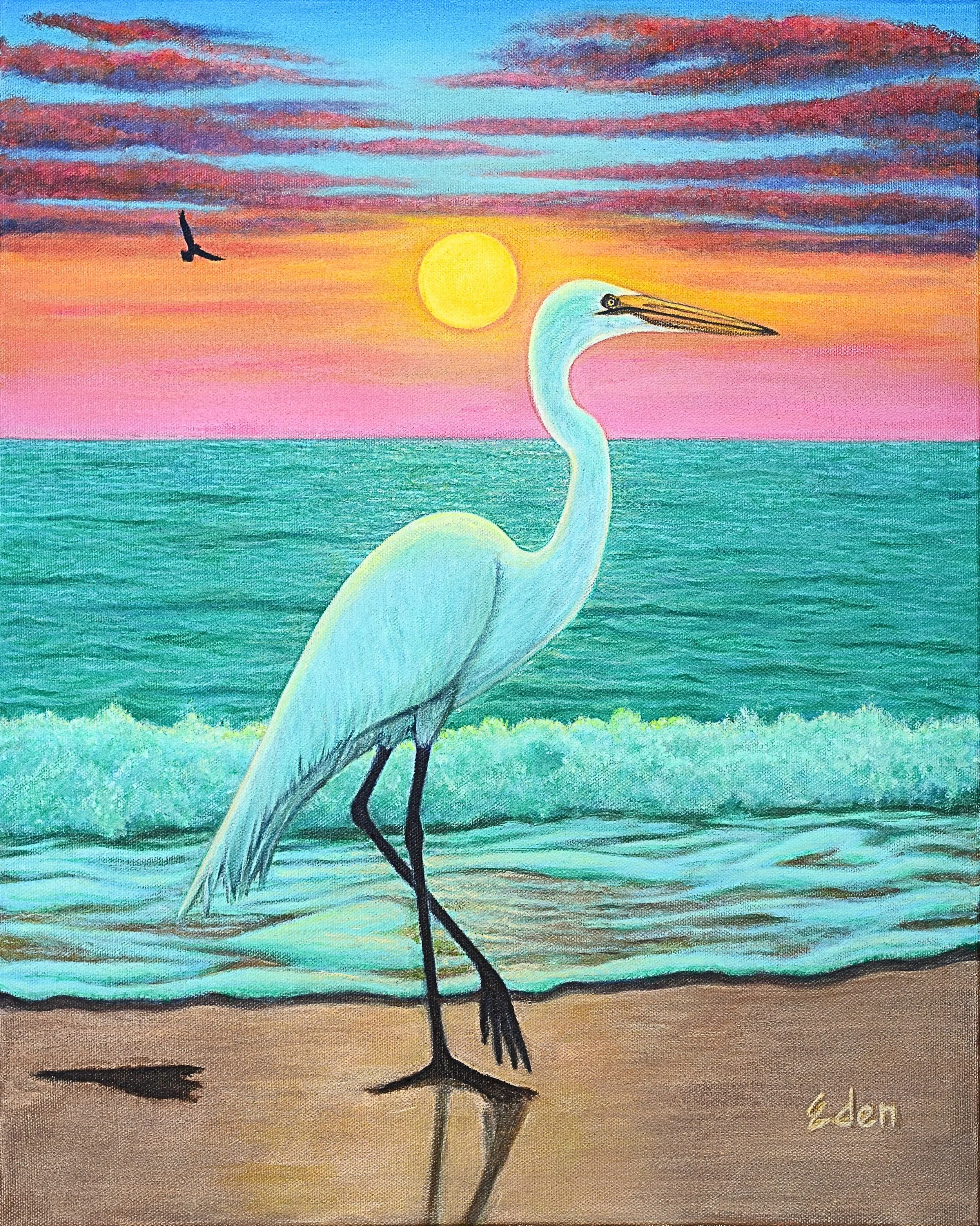“Sunset Contemplation"