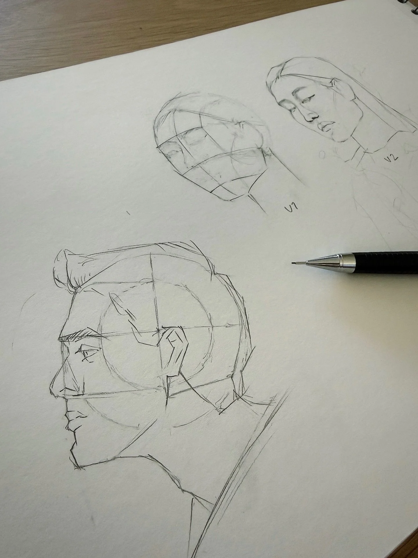 Facial anatomy study ✍️

#facialanatomy #drawingfaces #drawingportrait