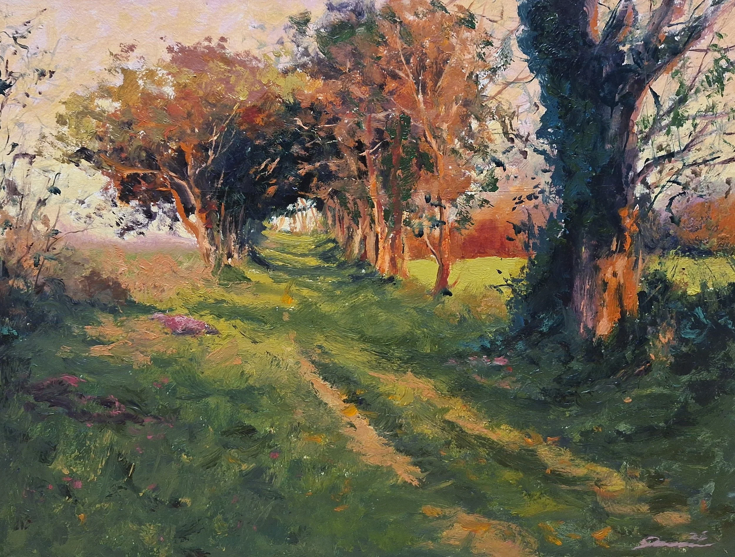 'Path Of Quiet Gold' - Small