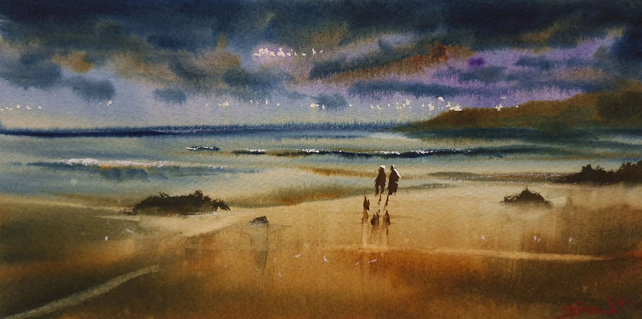 'Last Walk On The Shore' - Extra Small