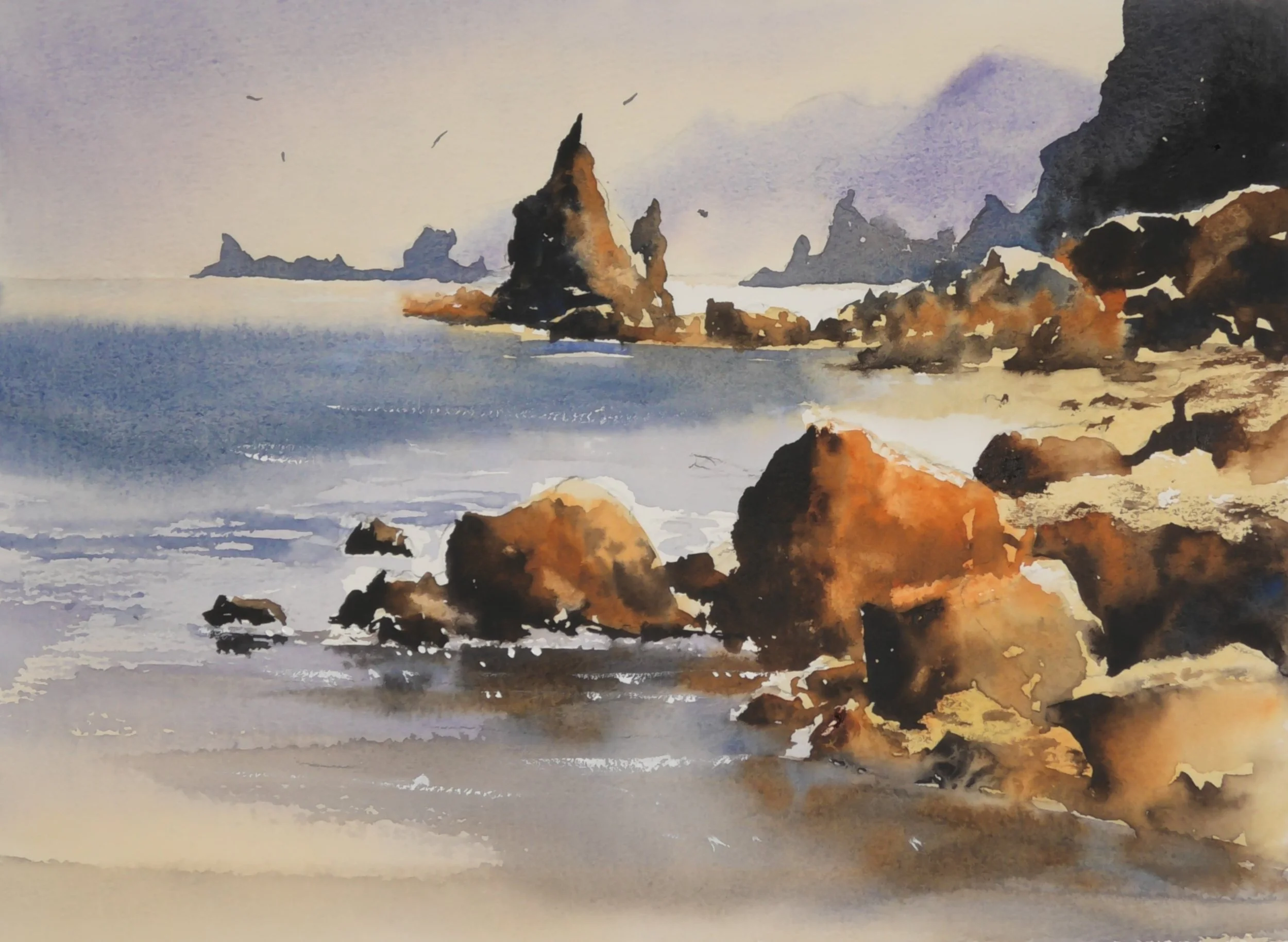 Rocks on the beach