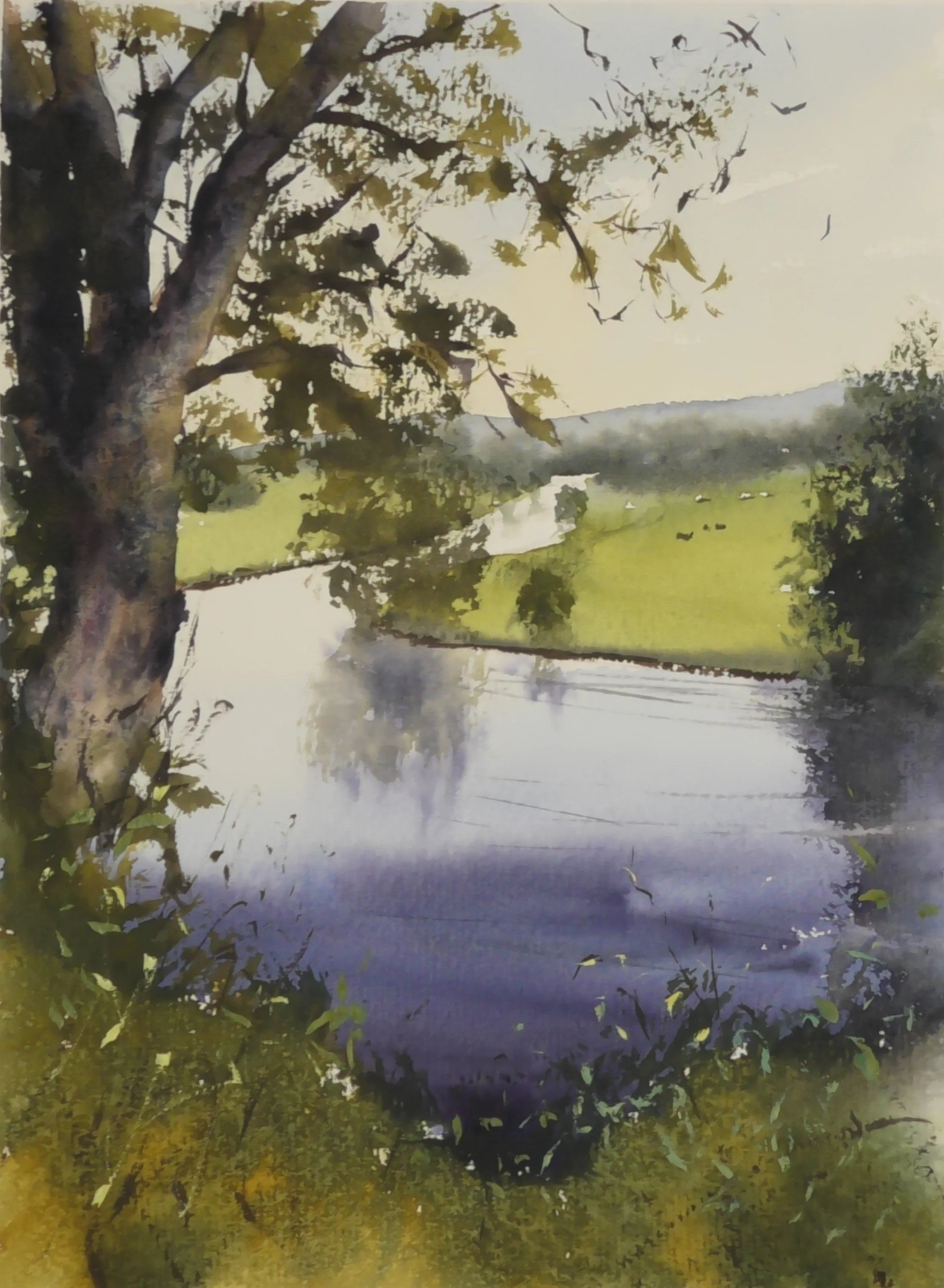 Ruskin's View - River Landscape