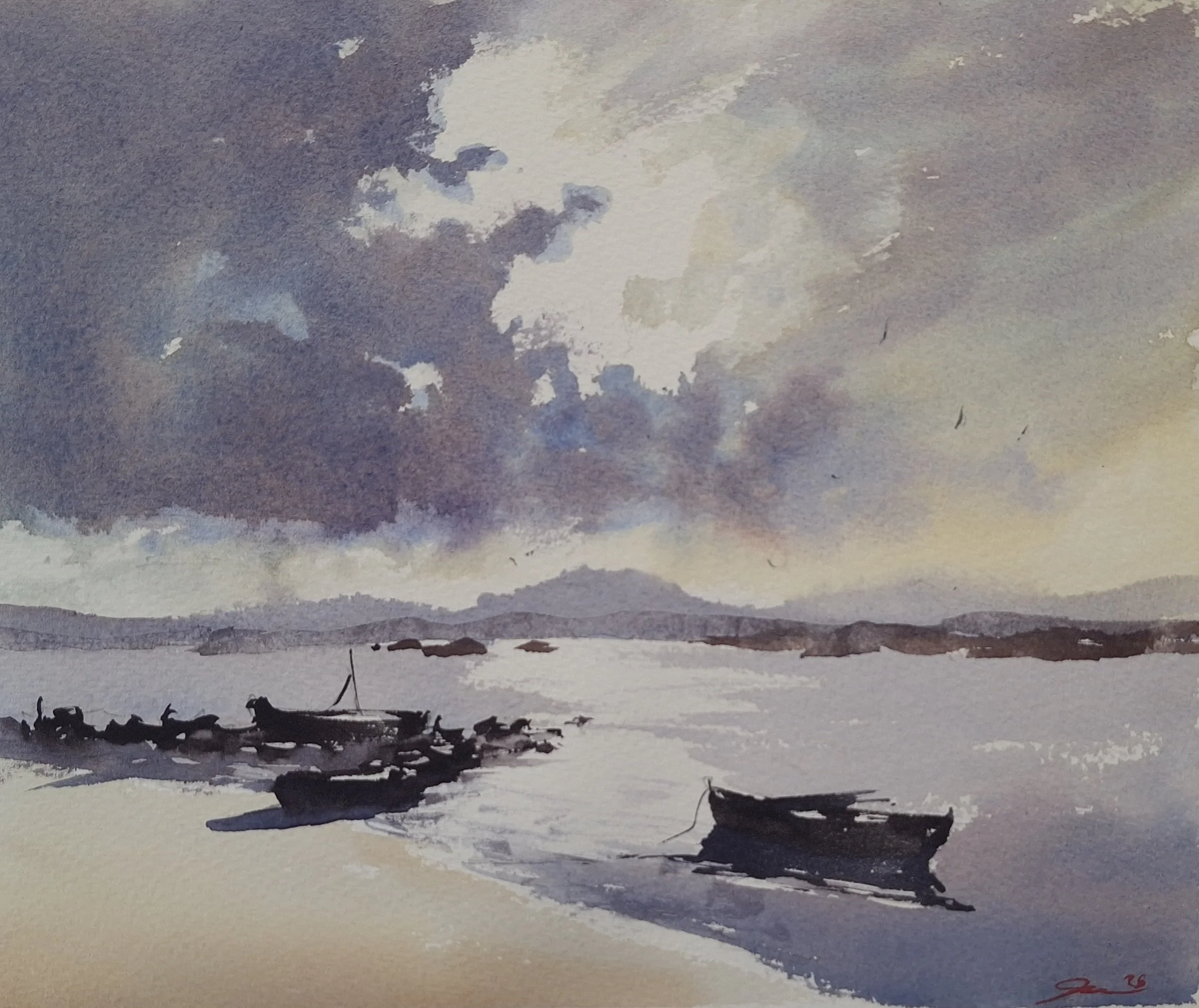 'Where The Tide Rests' - Extra Small