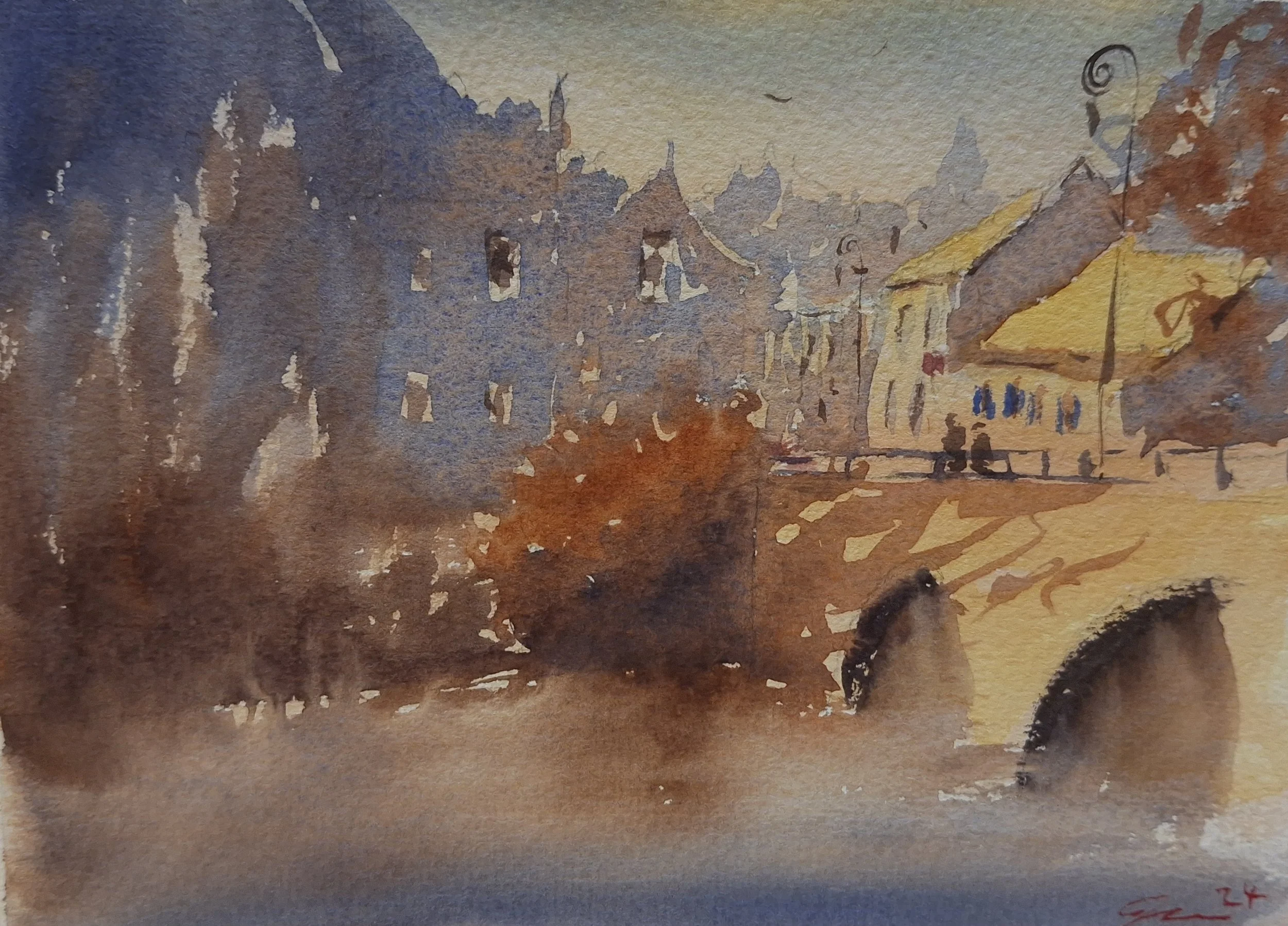 'Whispered Voices At The Water's Edge' - Extremely Small