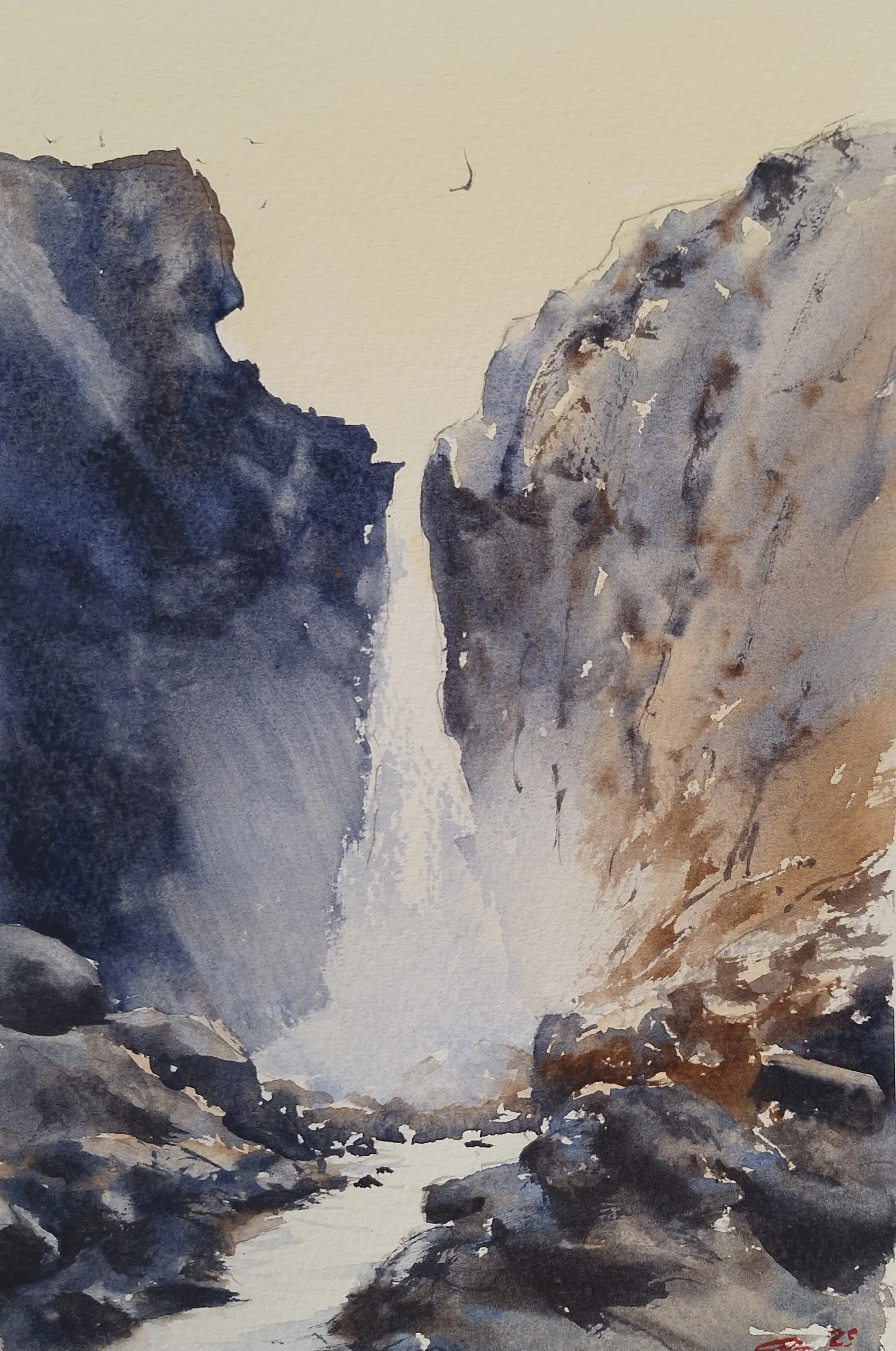 'Where The Waters Fall' - Extra Small
