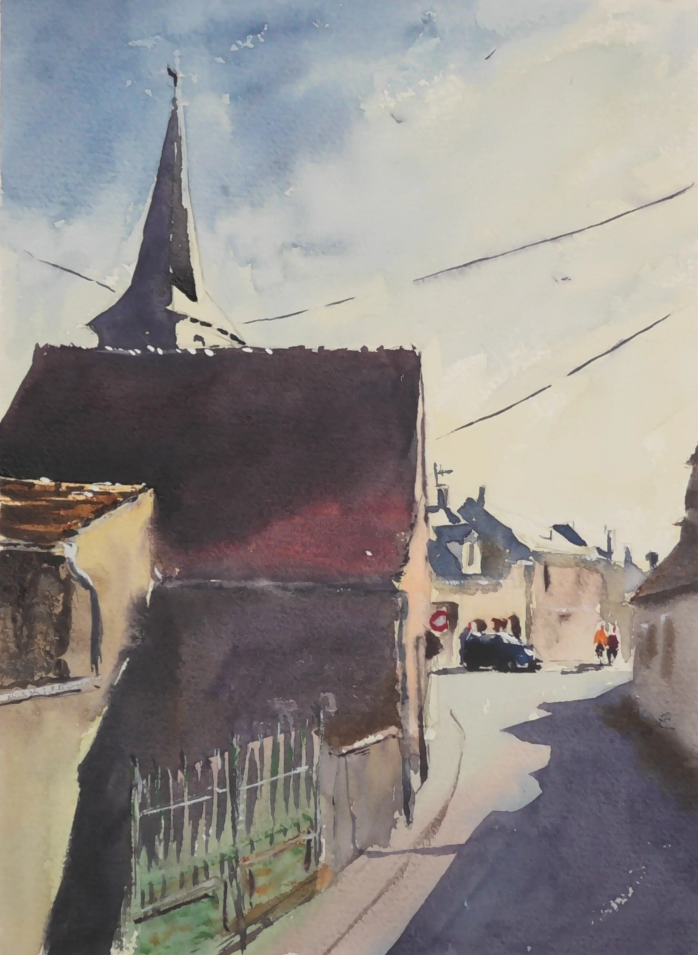 From Google Maps to Watercolour