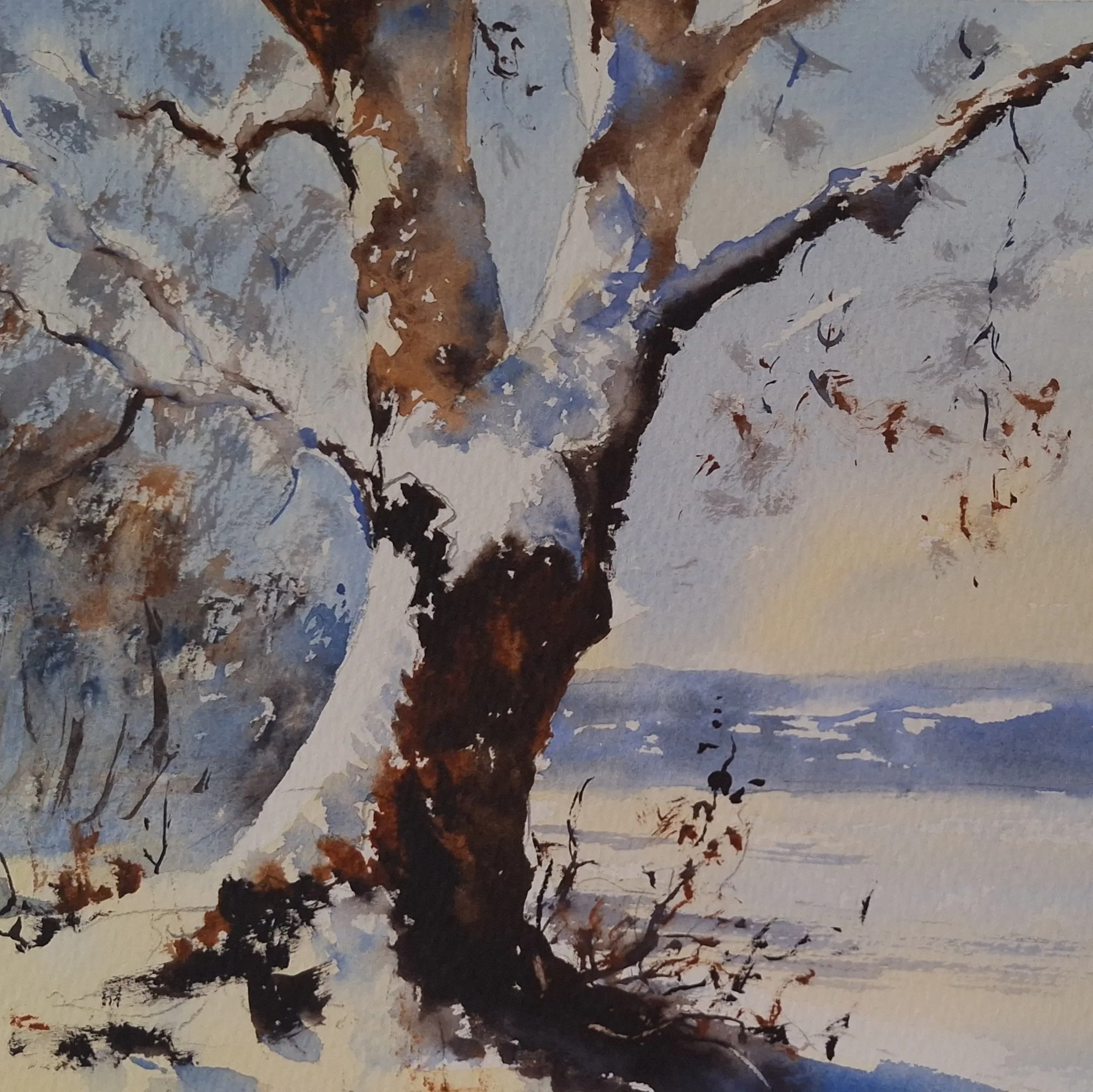 Original Atmospheric Loose Watercolour Paintings For Sale — Robert Mee ...