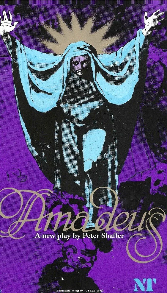 AMADEUS - 1979 - NATIONAL THEATRE - PAUL SCOFIELD - FELICITY KENDAL - SIMON CALLOW