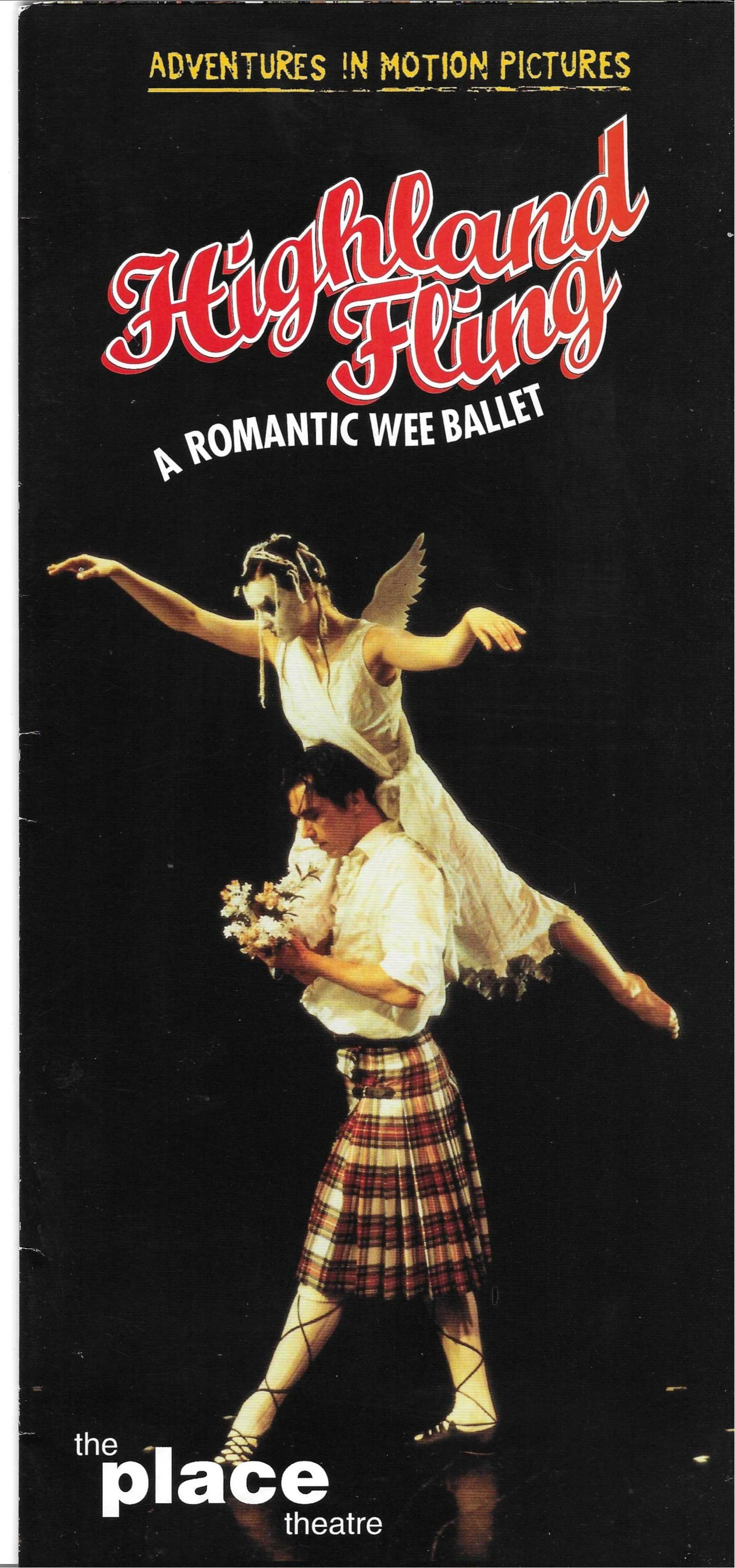 HIGHLAND FLING - 1994 - THE PLACE THEATRE, LONDON - SCOTT AMBLER - EMILY PIERCY