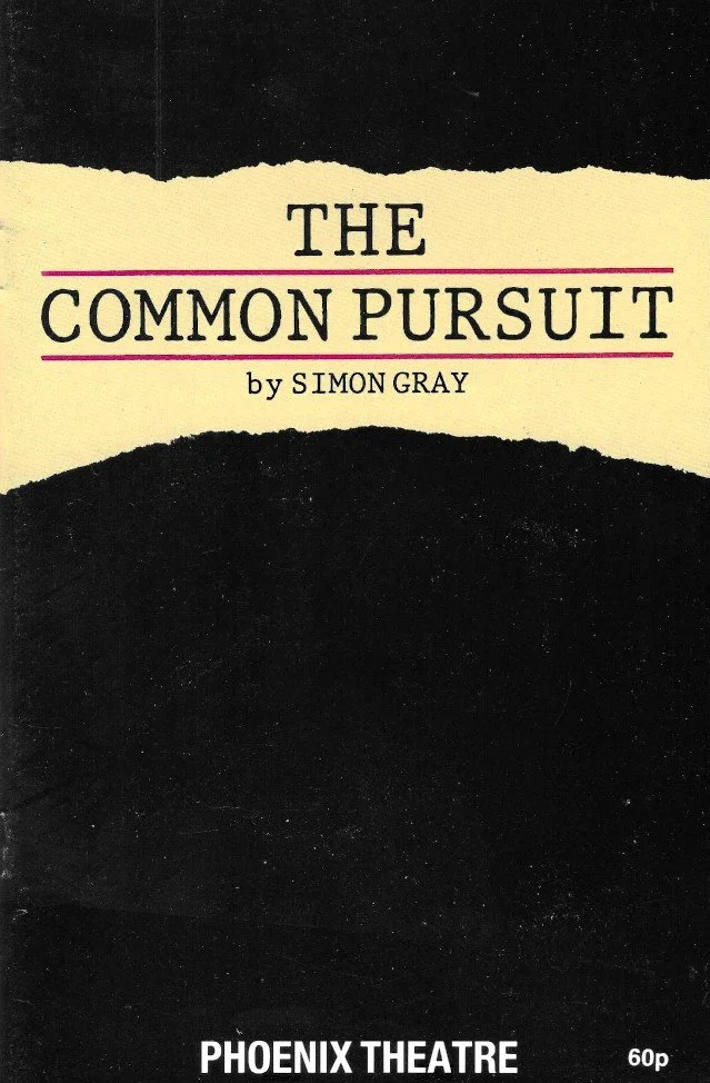 THE COMMON PURSUIT -1988 - PHOENIX THEATRE - RIK MAYALL - STEPHEN FRY - JOHN GORDON SINCLAIR