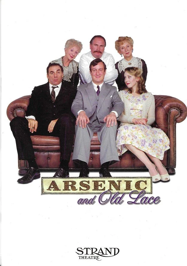 ARSENIC AND OLD LACE - 2003 - STRAND THEATRE - STEPHEN TOMPKINSON - RUPERT VANSITTART - MARCIA WARREN - THELMA BARLOW