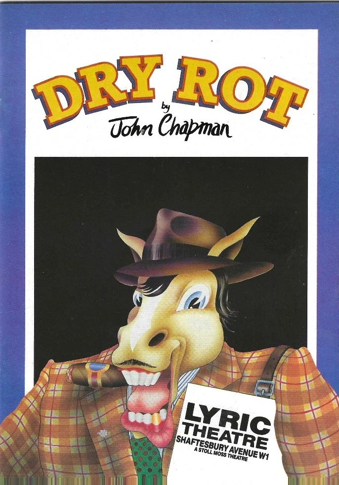 DRY ROT - 1988 - LYRIC THEATRE  - SIR BRIAN RIX - DEREK GRIFFITHS - ROBERT BATHURST - JULIE PEASGOOD