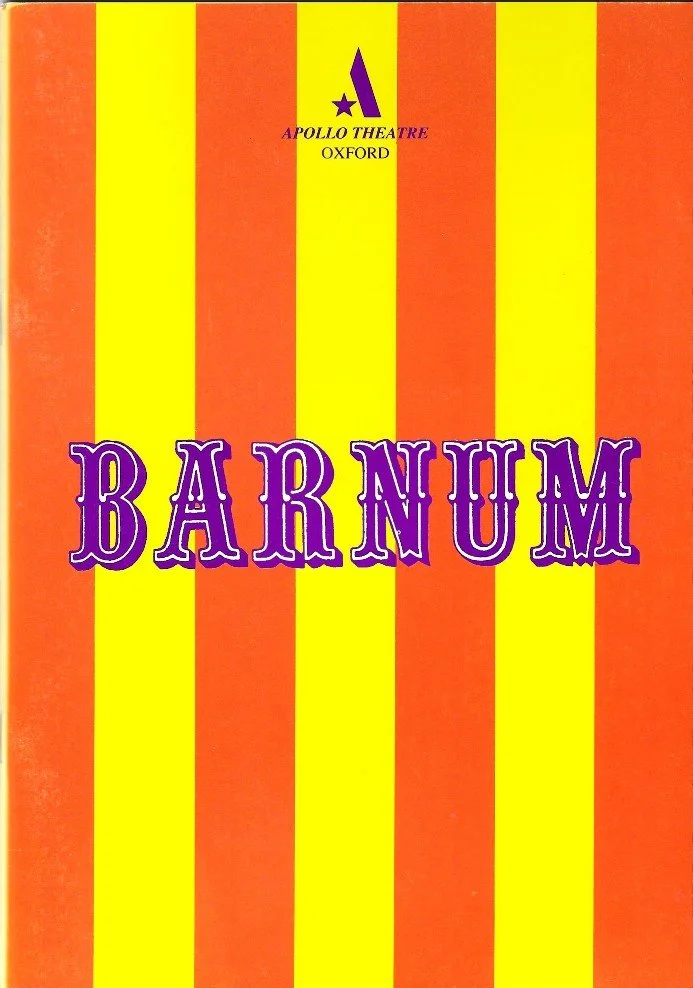 BARNUM - 1992 -APOLLO THEATRE OXFORD - PAUL NICHOLAS