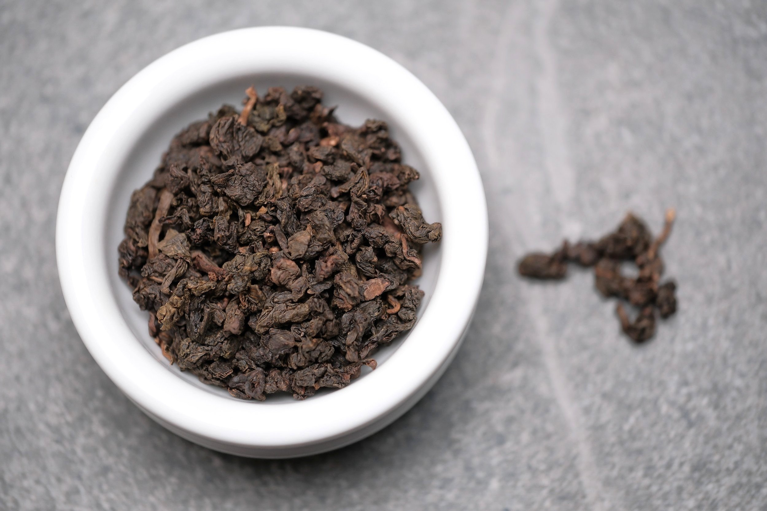 En saftig og lett frisk oolong te med rose