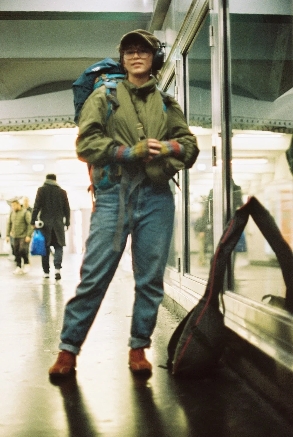 Photographie le dodger photographe photos paris Photo métro paris personnage manga.JPG