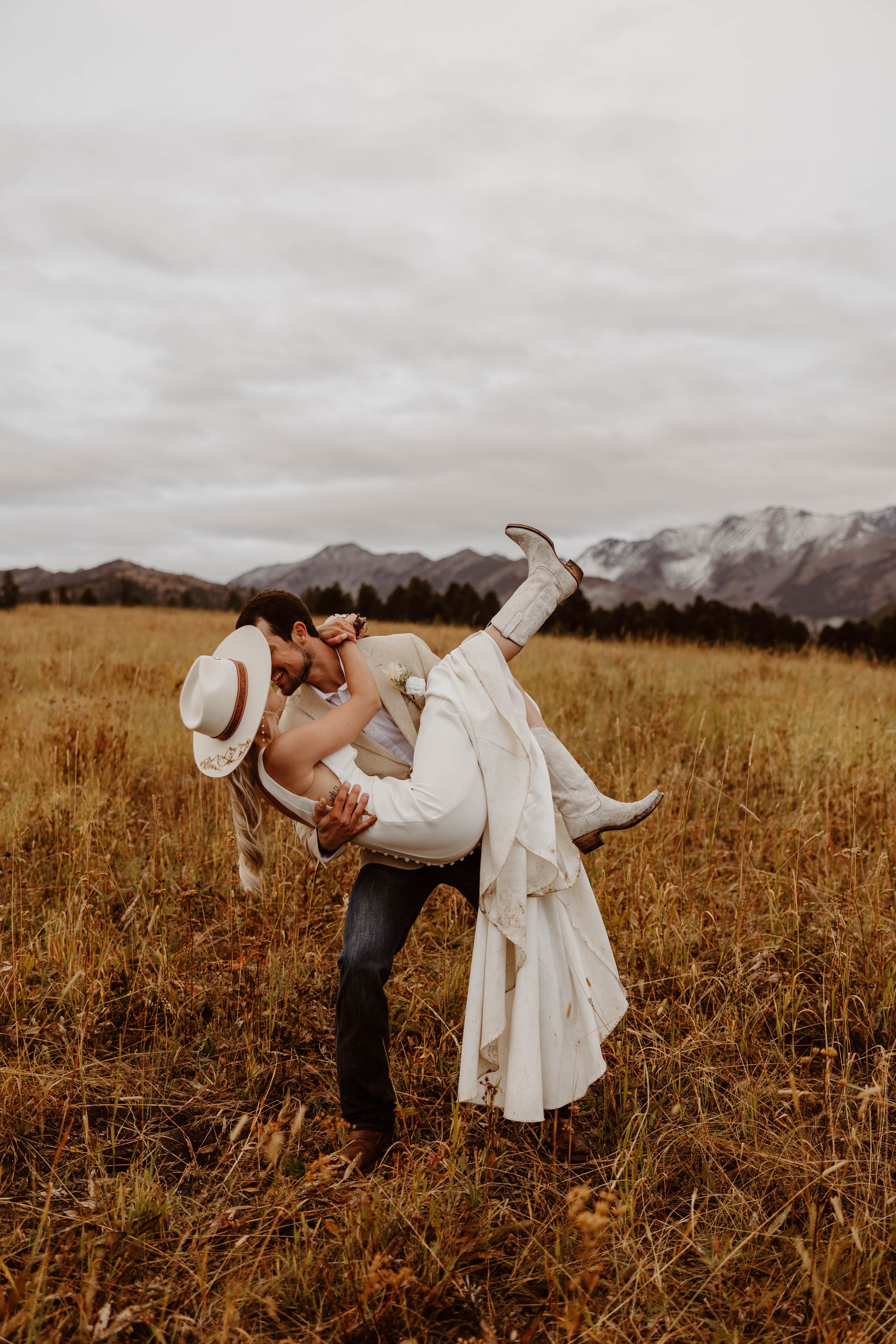 Western Chic Montana Elopement