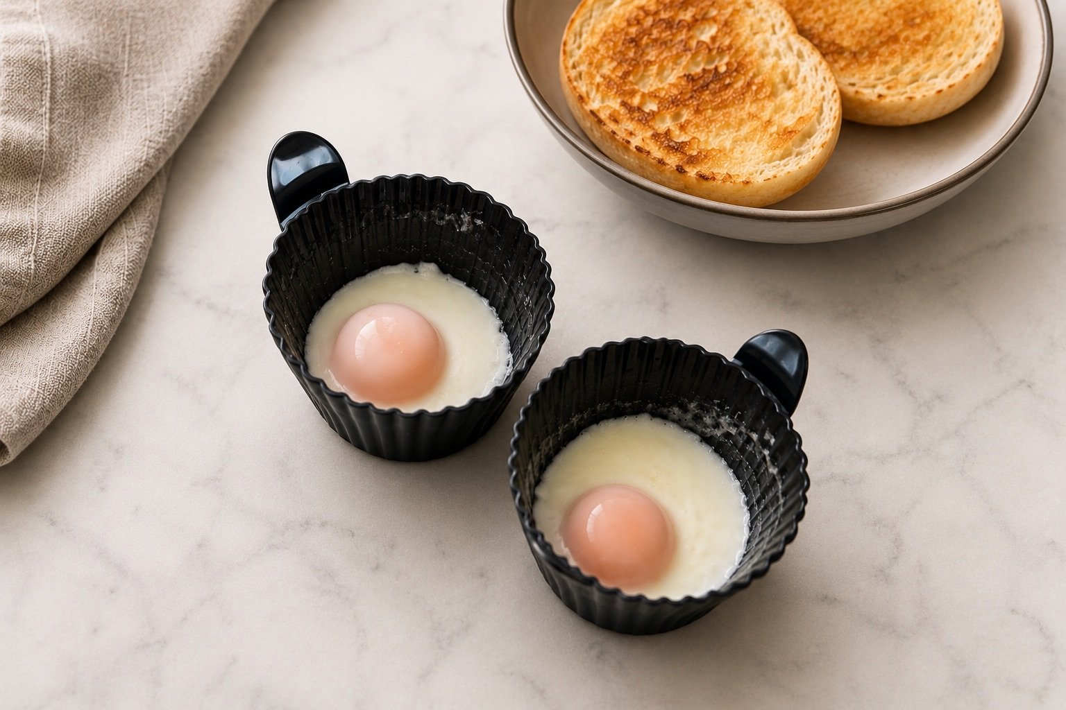 How to Make Poached Eggs in an Air Fryer