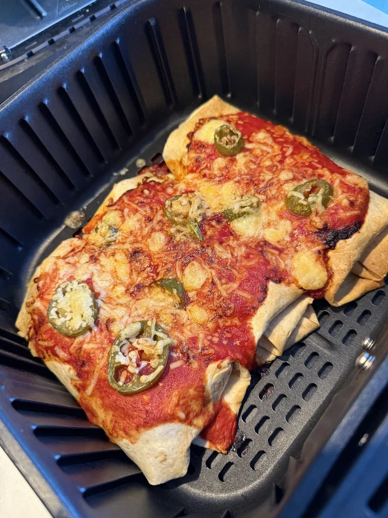 Easy Air Fryer Enchiladas