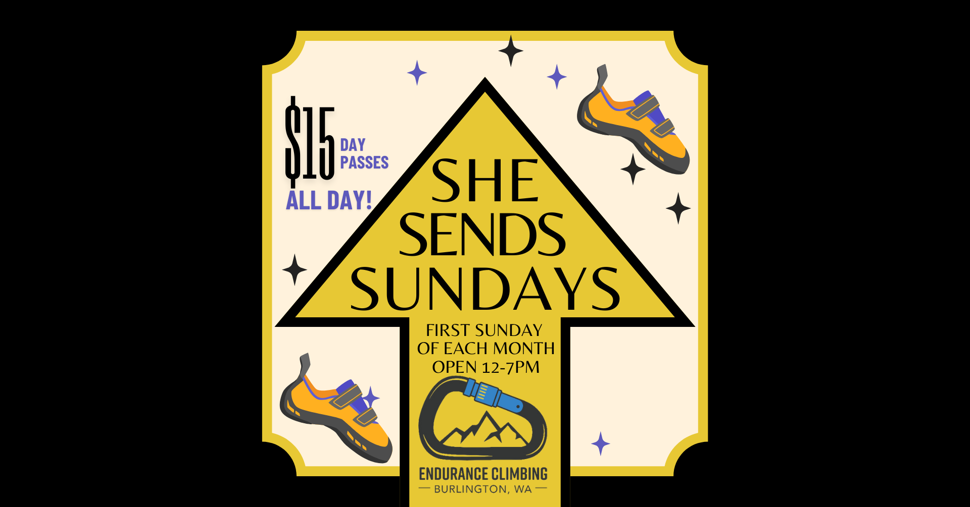 She Sends Sunday - Ladies climbing day october 2025