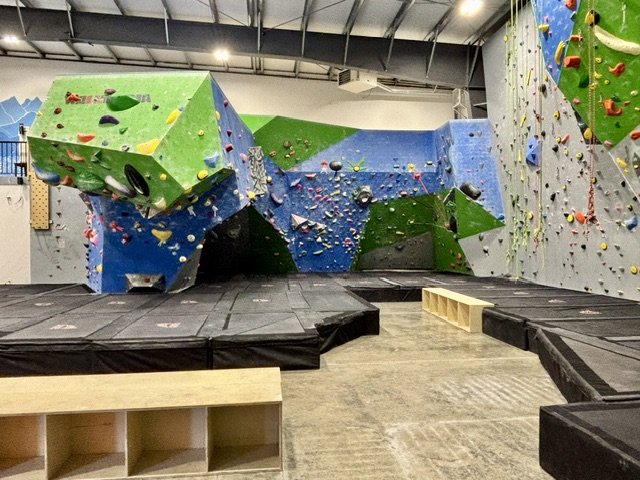 bouldering area