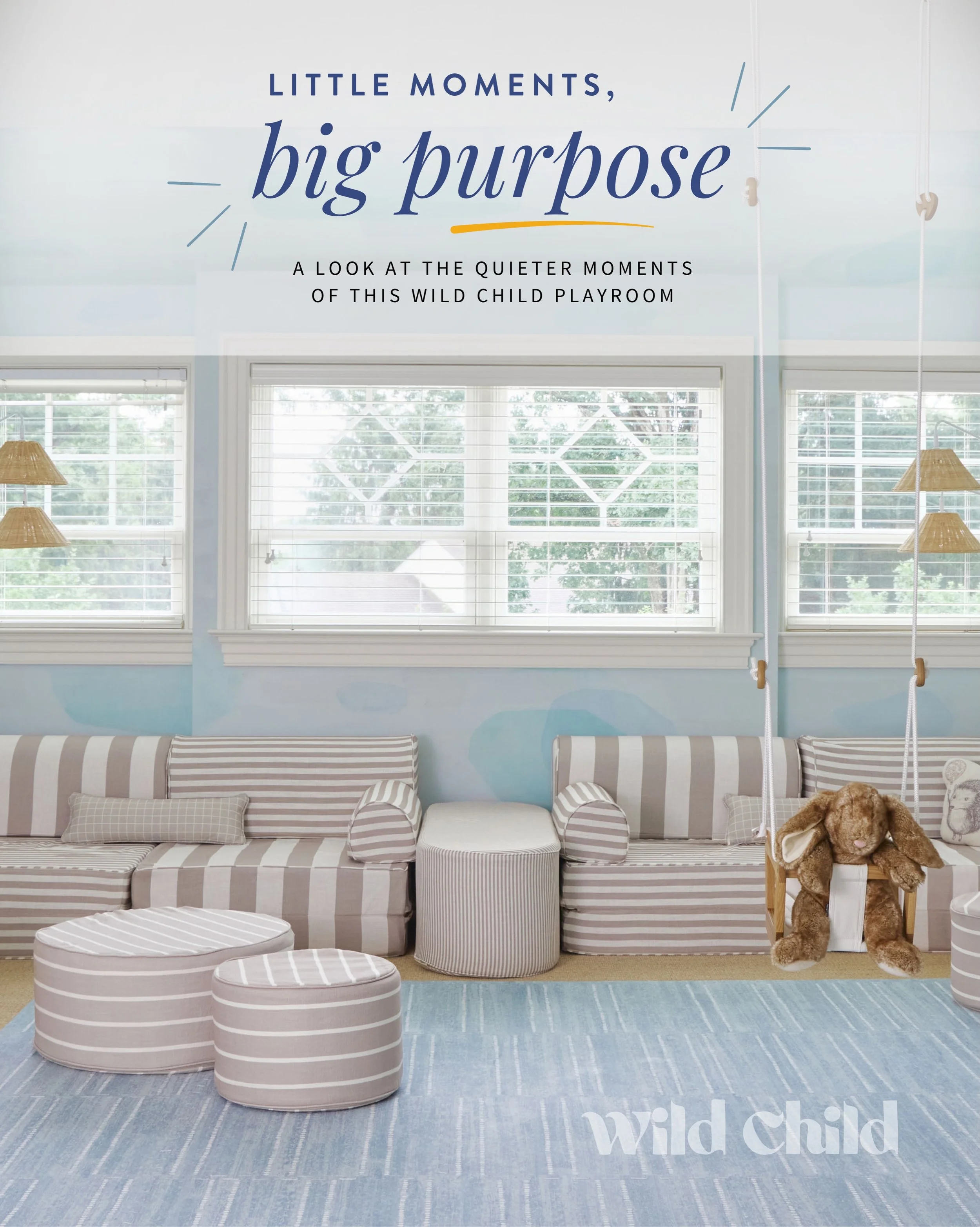 The magic is in the MIX! (&hellip;of play zones!)

These quieter corners may not be the &ldquo;showstoppers&rdquo; of our custom playrooms (cough *foam pit*, cough *climbing wall*!) but they sure serve a purpose. 

A place to recharge, a place to cre