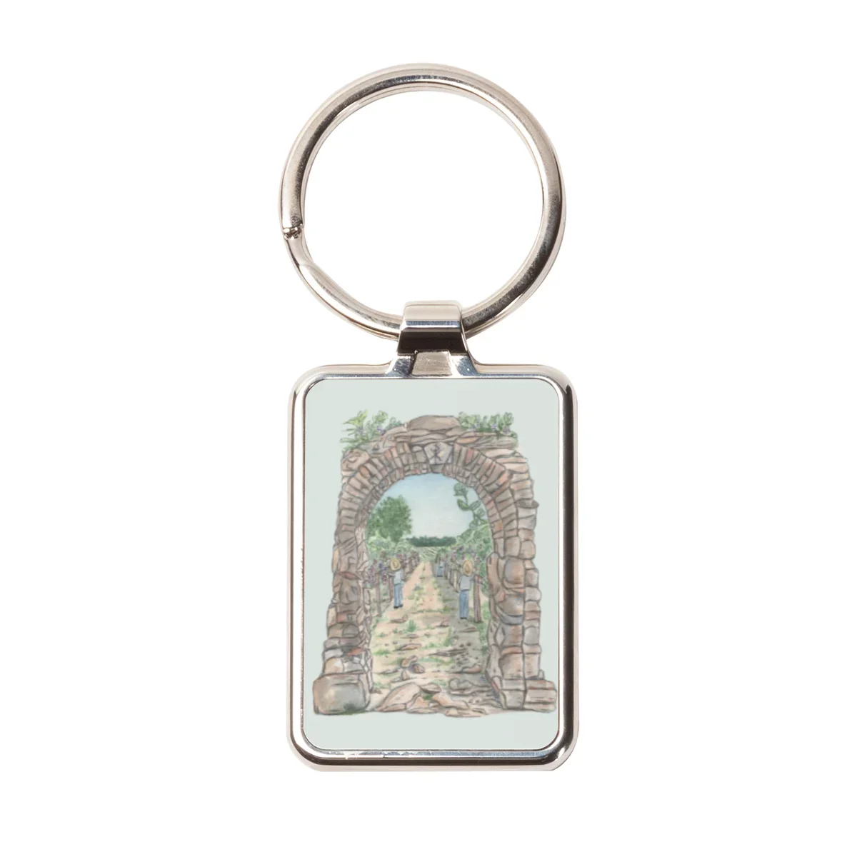 Prayerful, Grateful, Fruitful Keychain