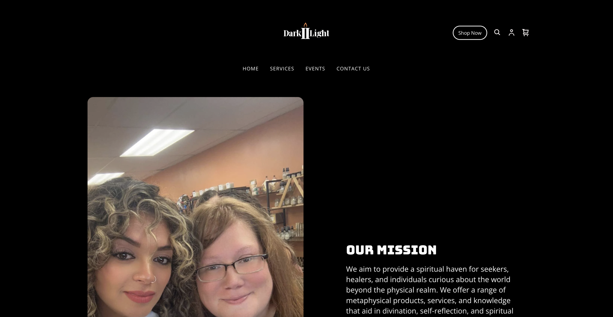 The original homepage lacked a clear CTA and functioned more as an About page.