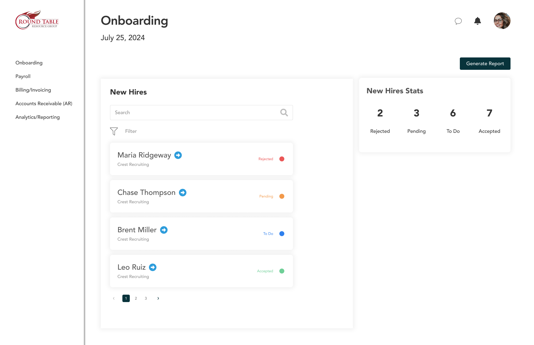 RT Employee Onboarding
