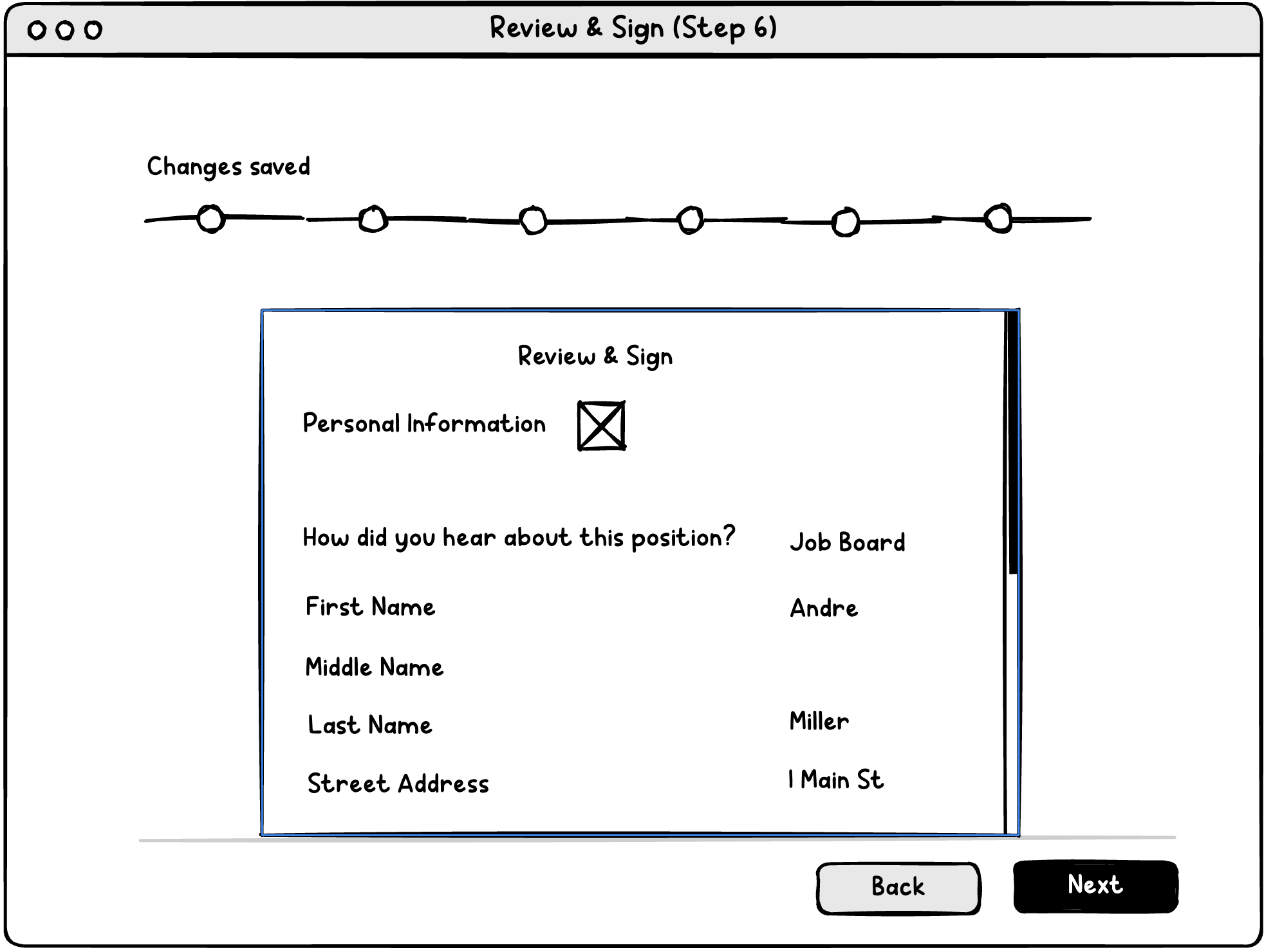 Review and sign