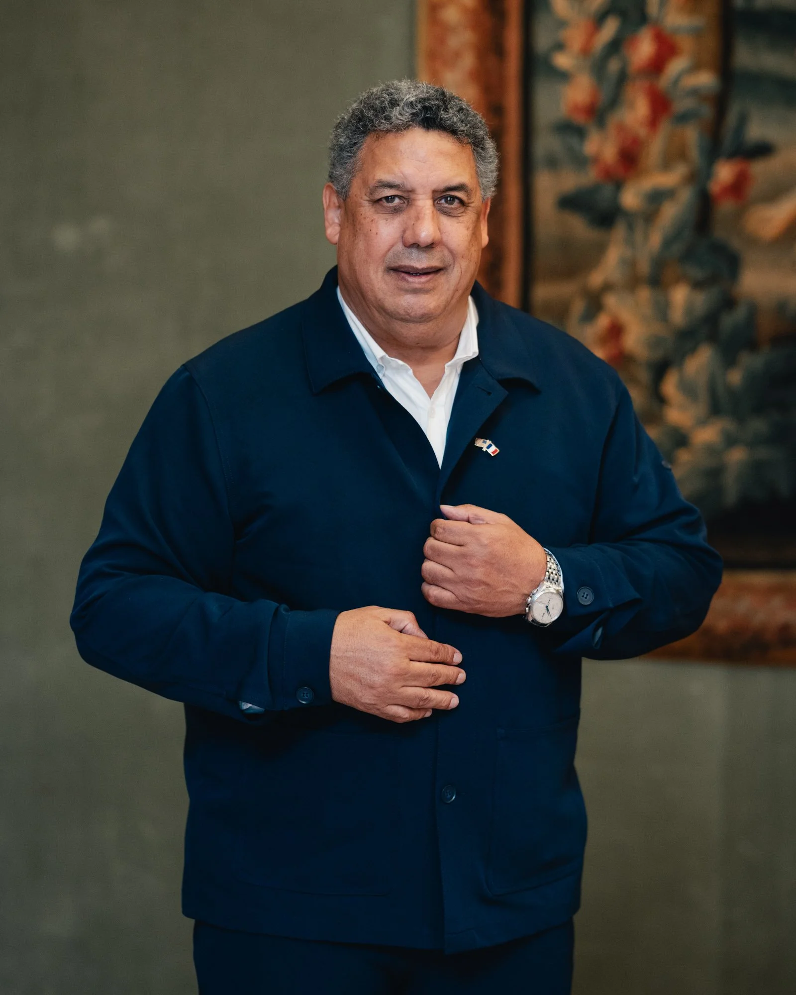 Serge Blanco, maire de Biarritz