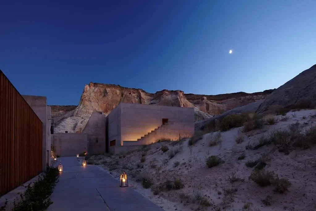 Amangiri at night