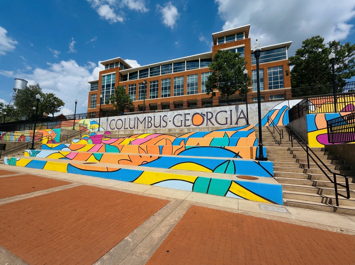 Columbus GA, River Art