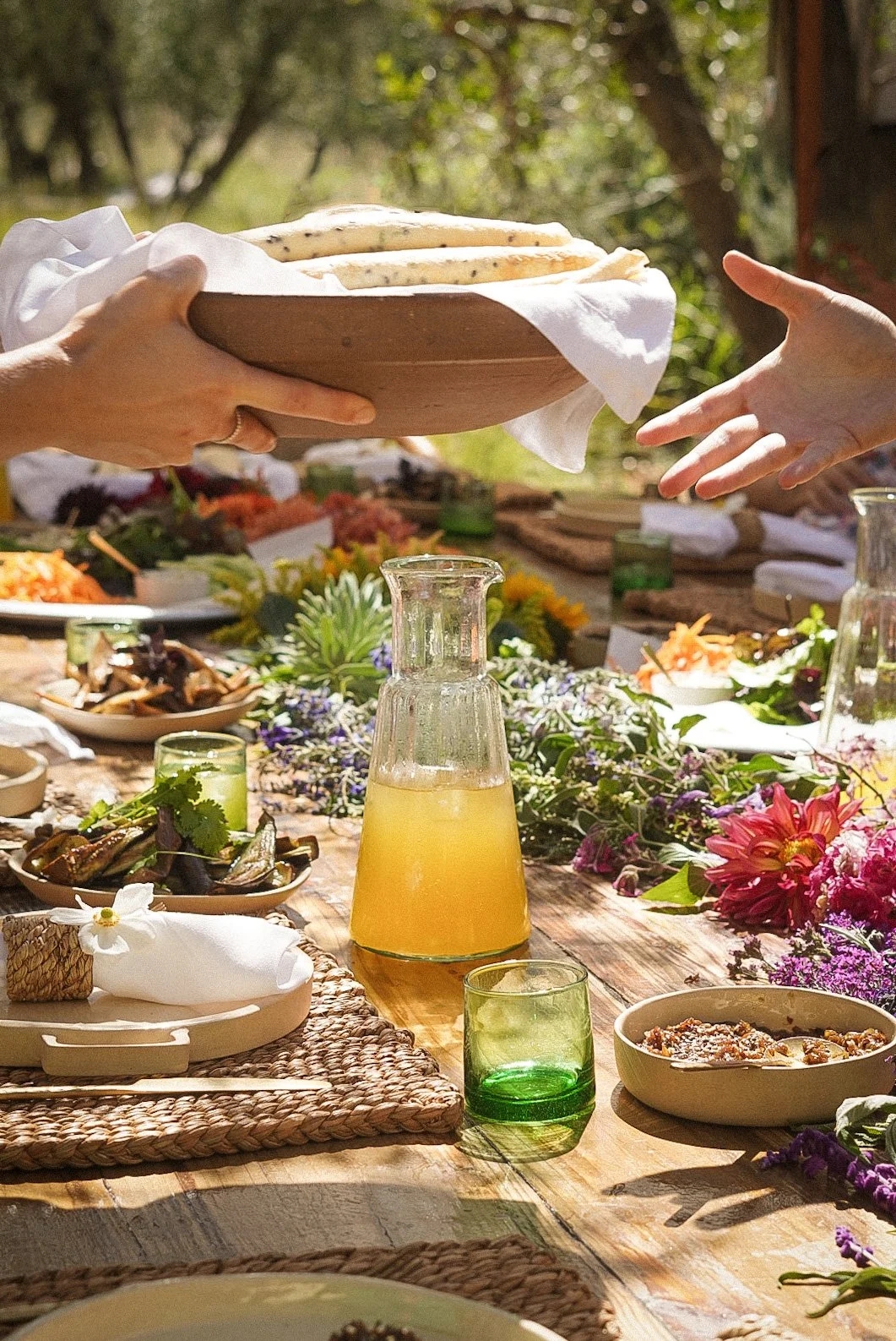 Food on the table