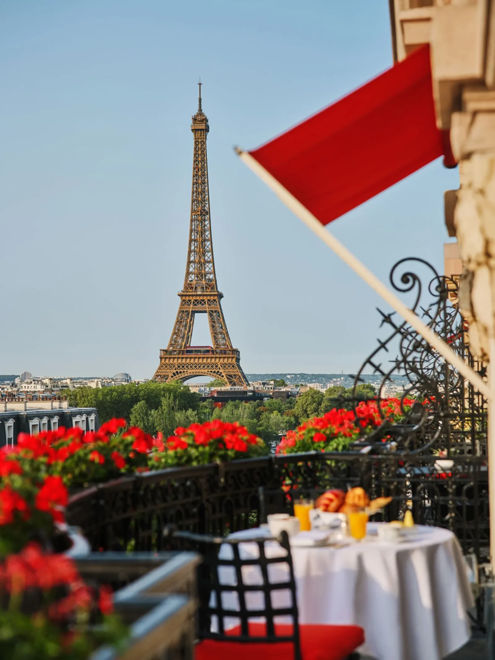 View of the Eiffel Tower