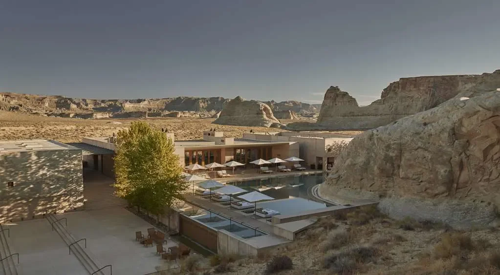 Full view of the Amangiri