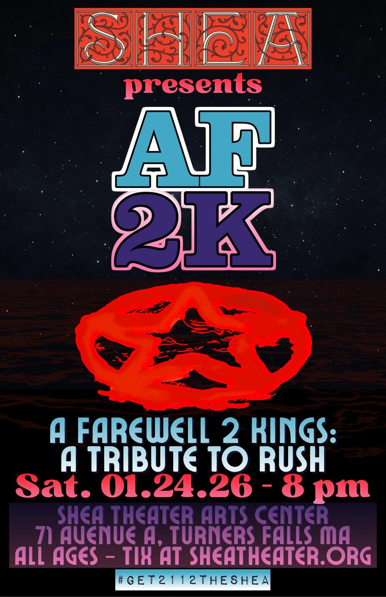 AF2K Shea Theater Flyer