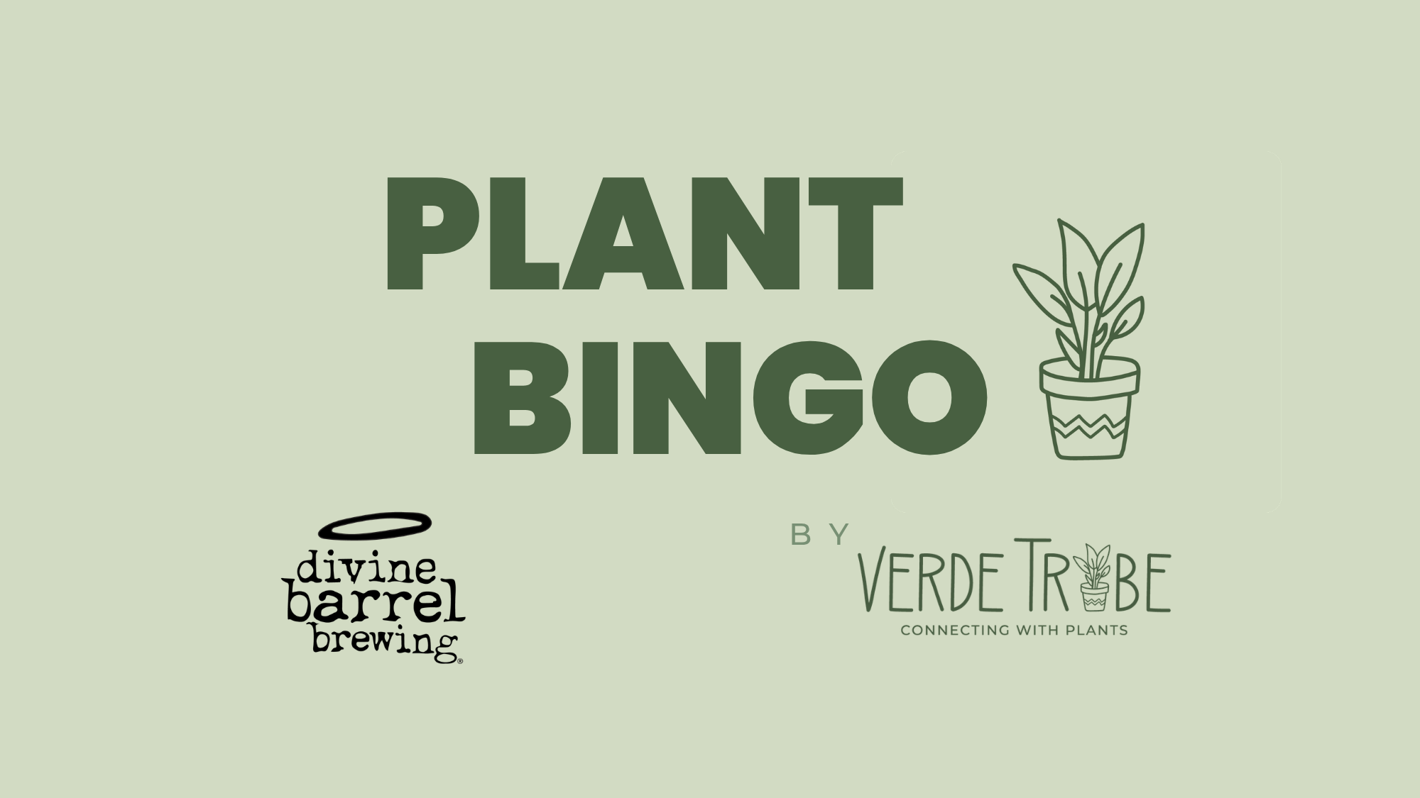 June 18 Plant Bingo (Sold Out)