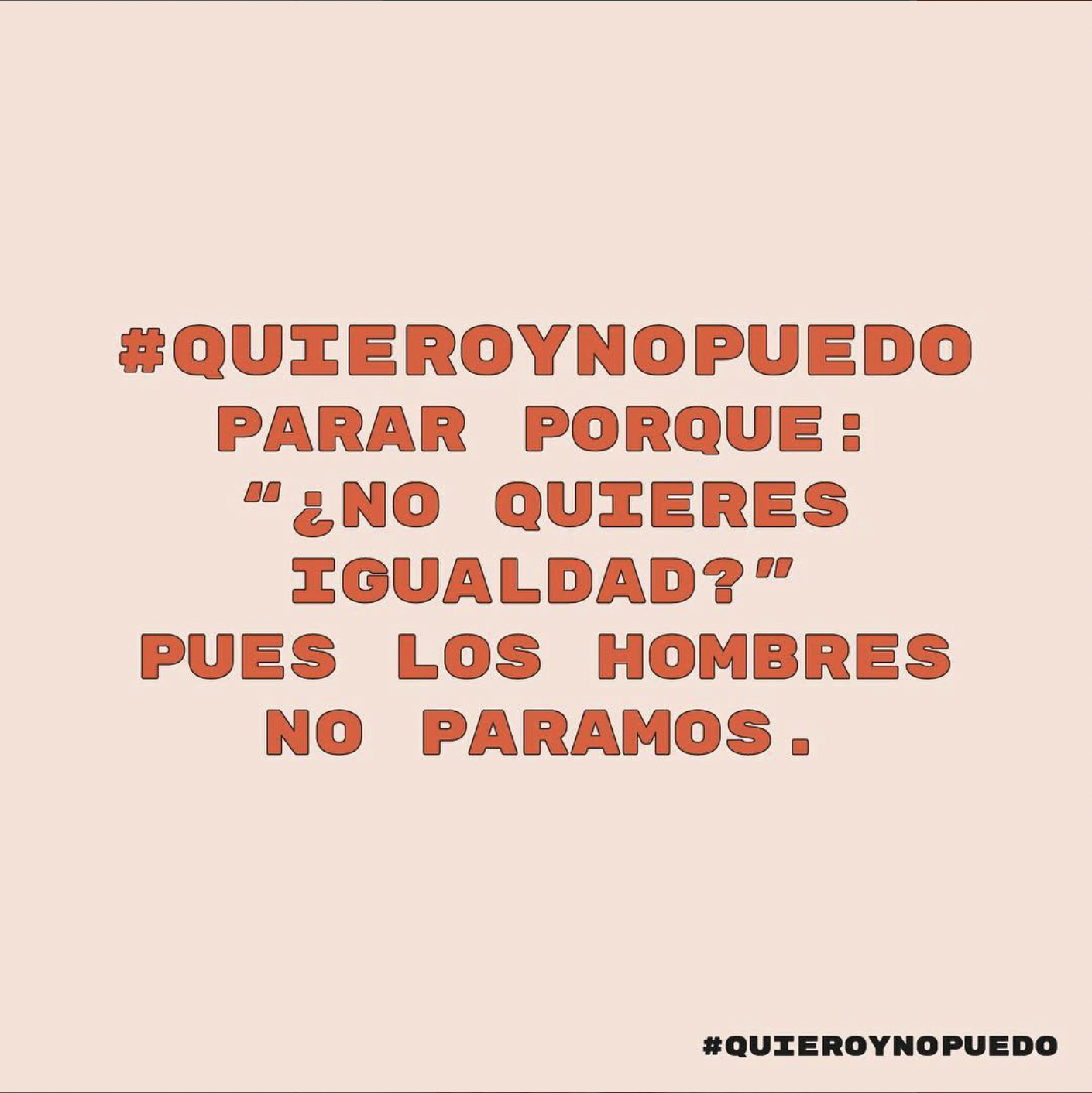 Quiero y no puedo