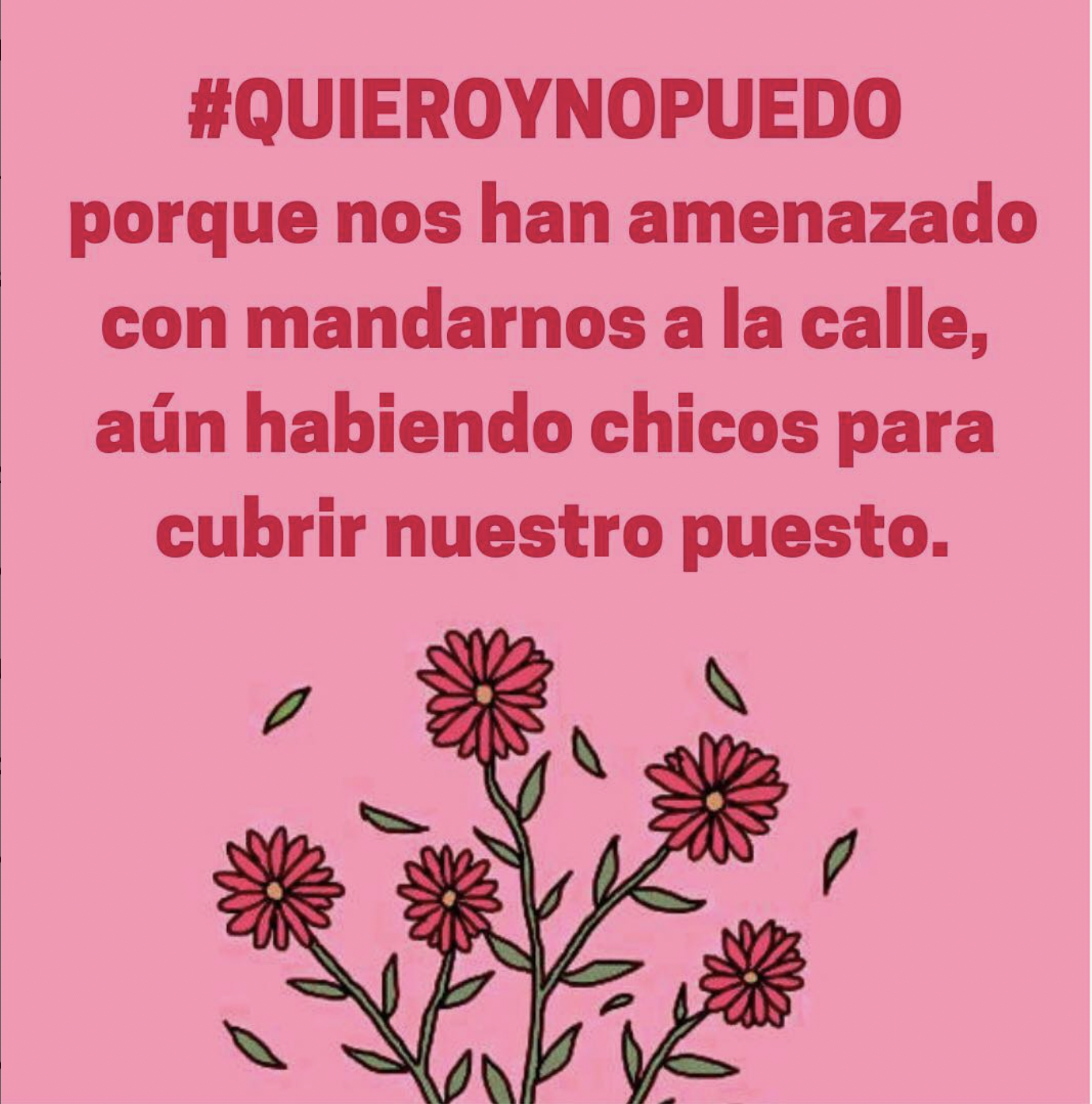 Testimonios de la campaña Quiero y no puedo 3